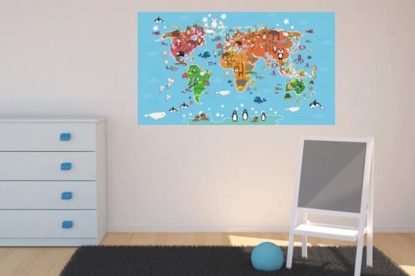 Planisferio animales