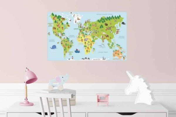 Mapamundi infantil