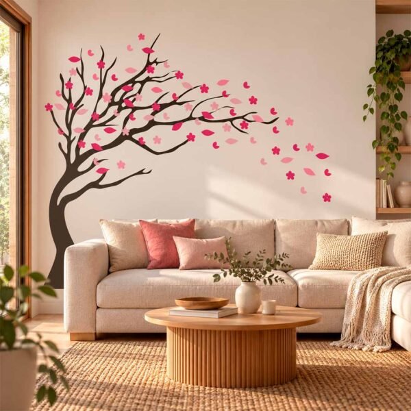 Árbol al viento