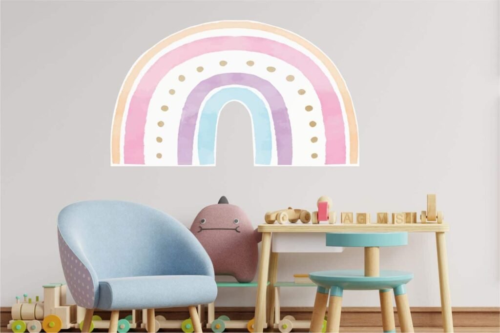 Acuarela de arcoiris