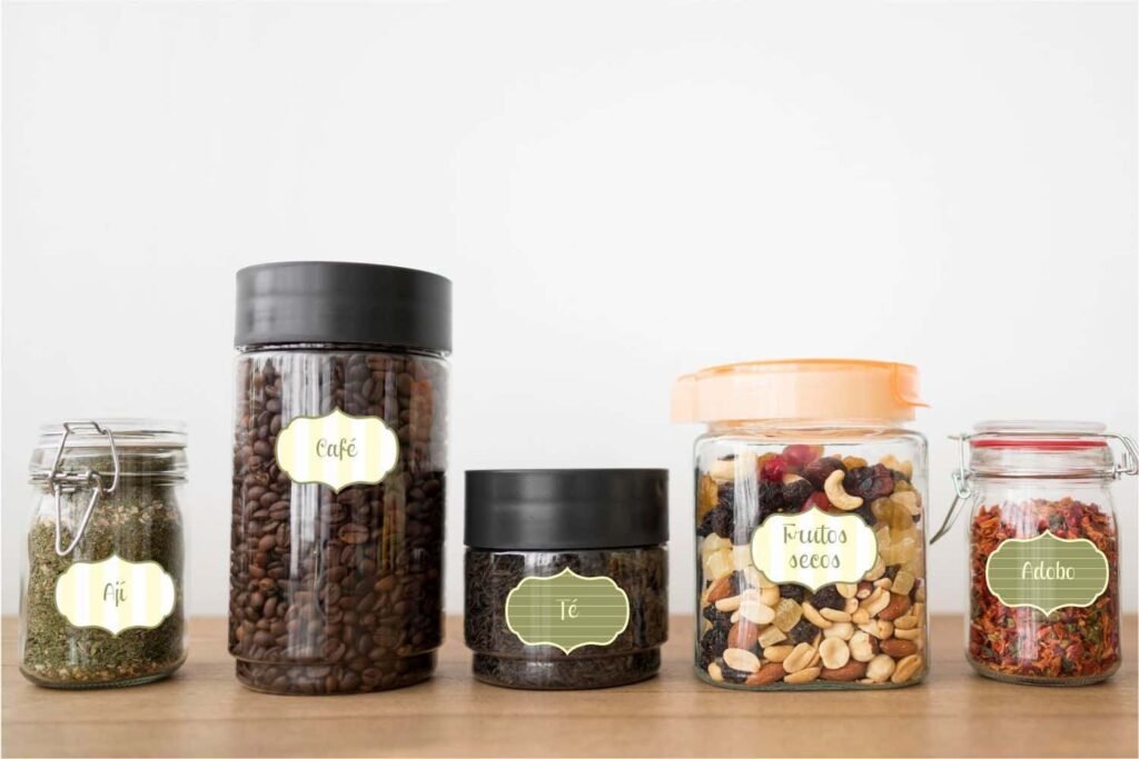 Etiquetas para Frascos