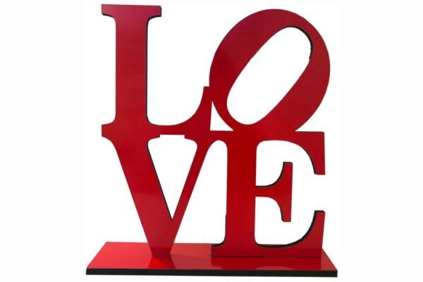 Letras Corpóreas Decorativas Love
