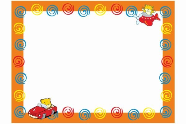 Pizarra imantada infantil Espirales