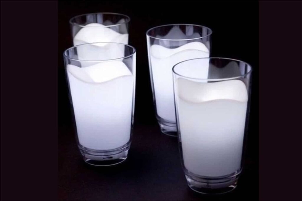 Veladora vaso de leche